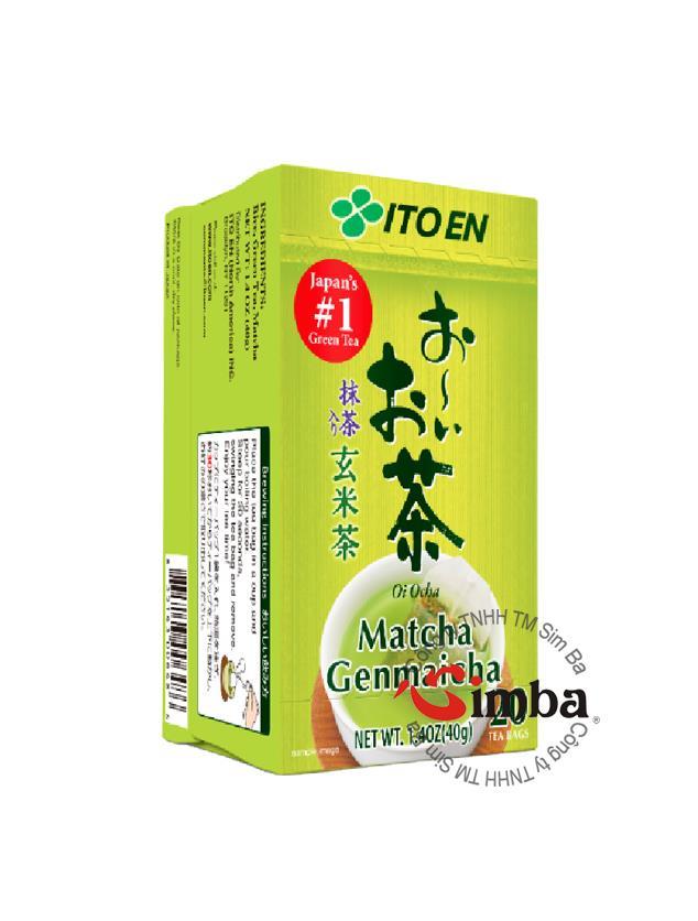 お～いお茶 玄米茶ティーバッグ {伊藤園} - (2g*20)