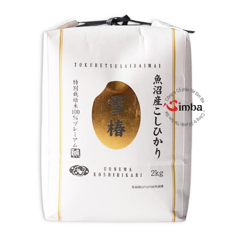 魚沼産コシヒカリ 雪椿 2kg