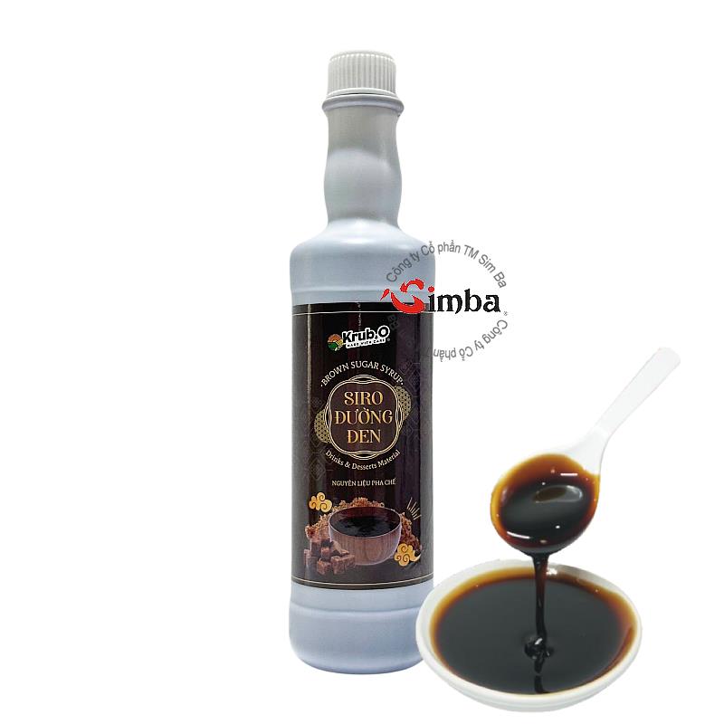 果物 hiro Siro đường đen - 580ml
