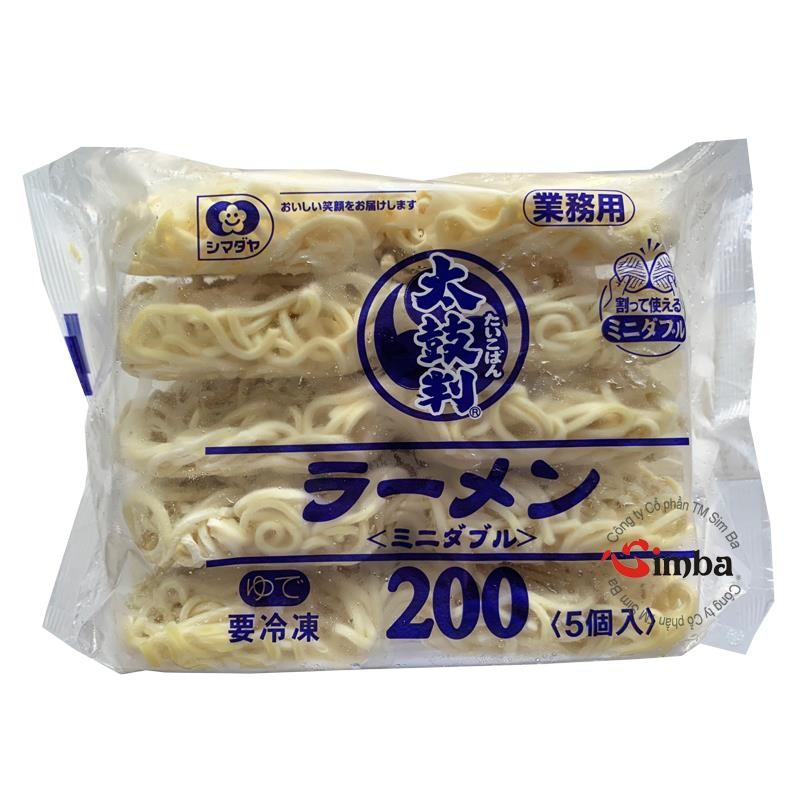 冷凍 ラーメン {島田屋} - (200g*5) [冷凍]