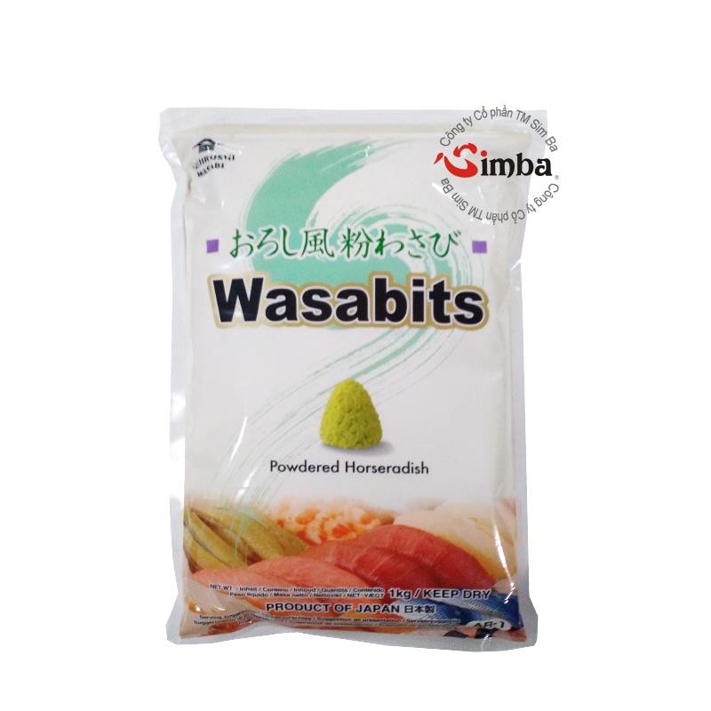 Kona Wasabi with Wasabits {Kinjirushi} - 1kg