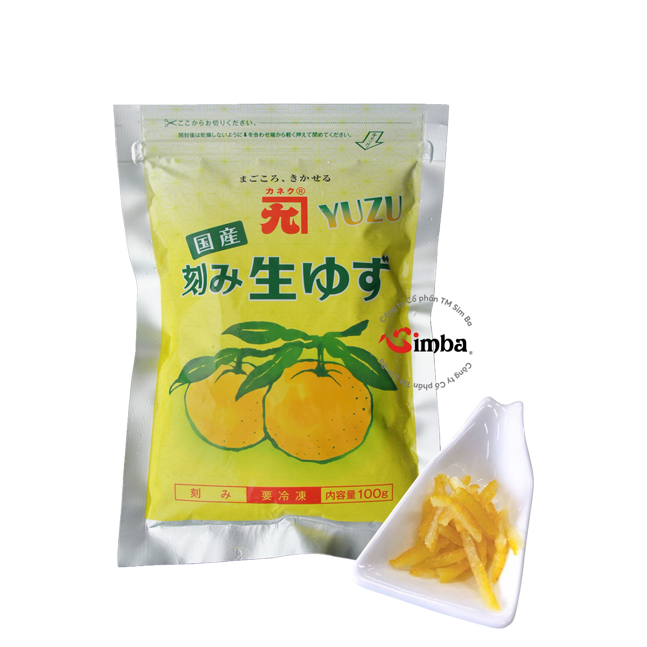 Kizami Nama Yuzu {Kaneku} - 100g [frozen]