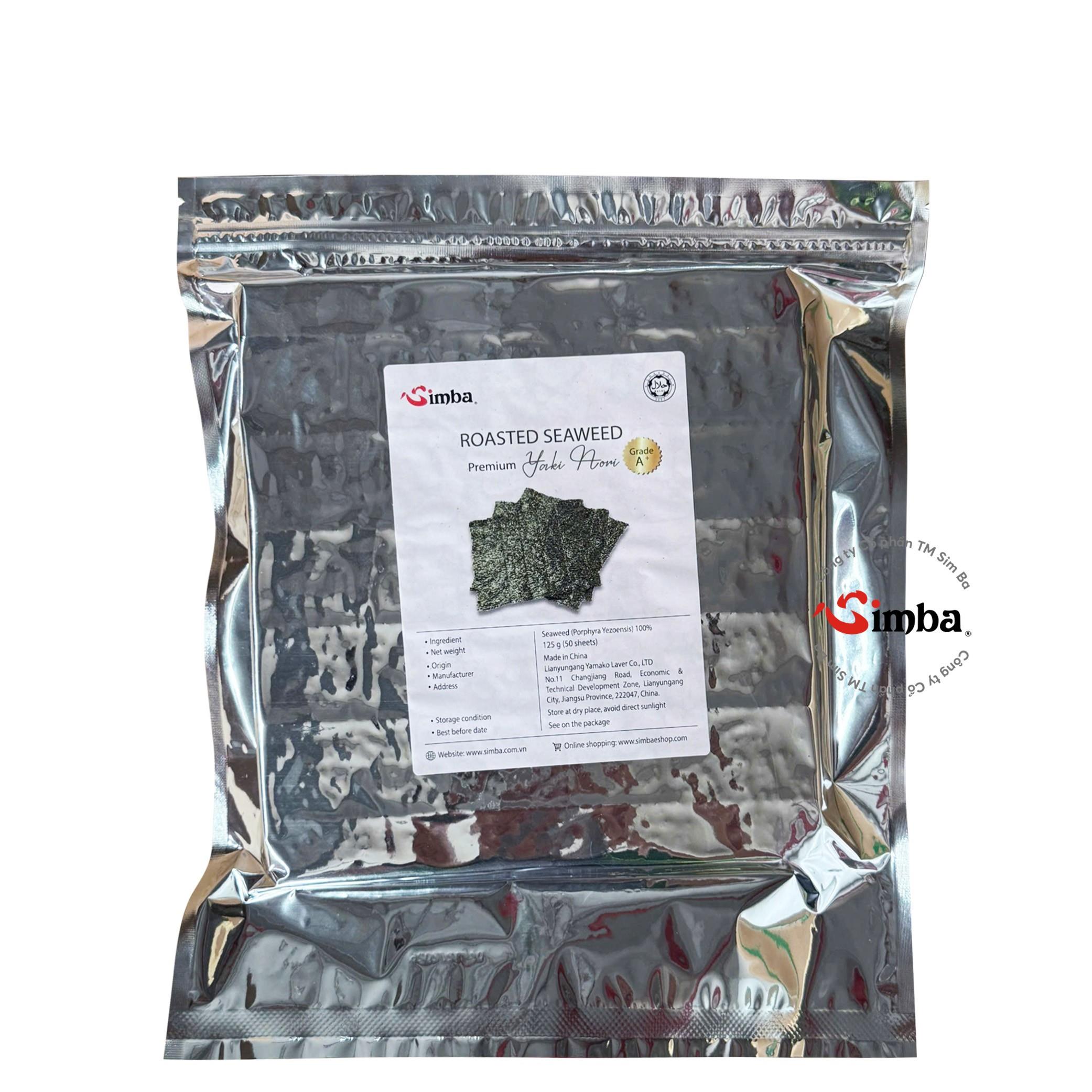 のり様 プレミアム焼海苔グレードA＋{KOASA} - 125g (50枚入り)