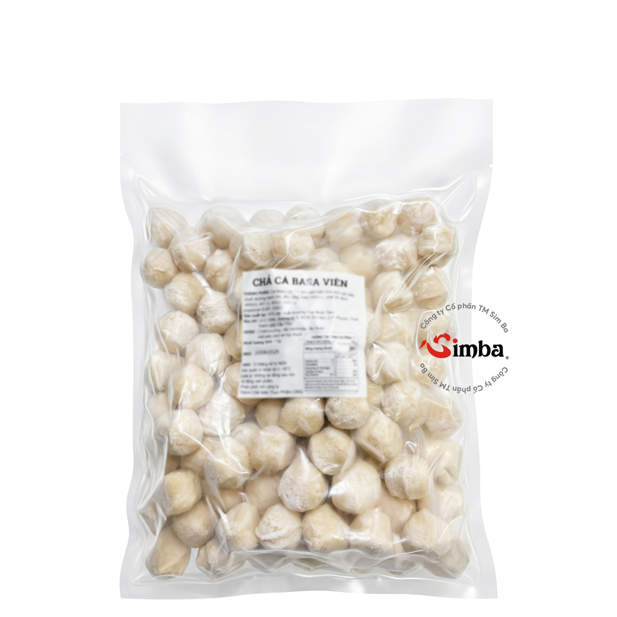 フィッシュボール (魚団子) - 1kg (100 - 110 個)